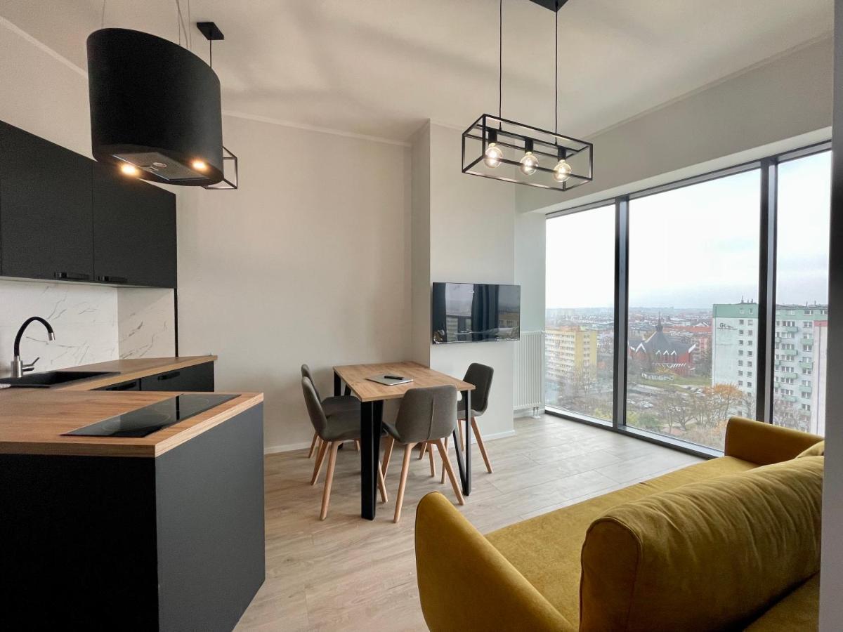 Hanza Tower Apartamenty Szczecin Eksteriør bilde